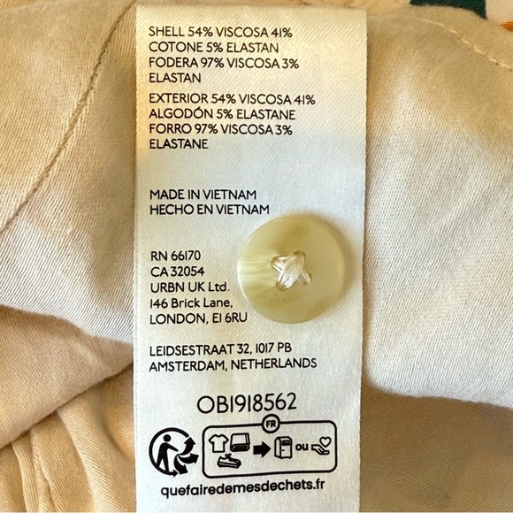 Anthropologie Maeve Colette Dylan Mierzwinski Midi Dress Size SP - Picture 9 of 13